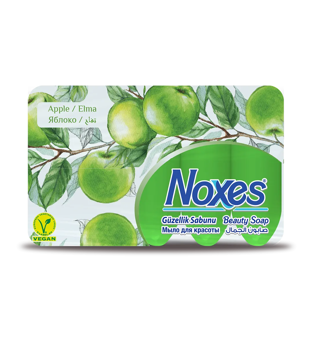 NOXES 60 GR X 5 SOAP ECOPACK APPLE
