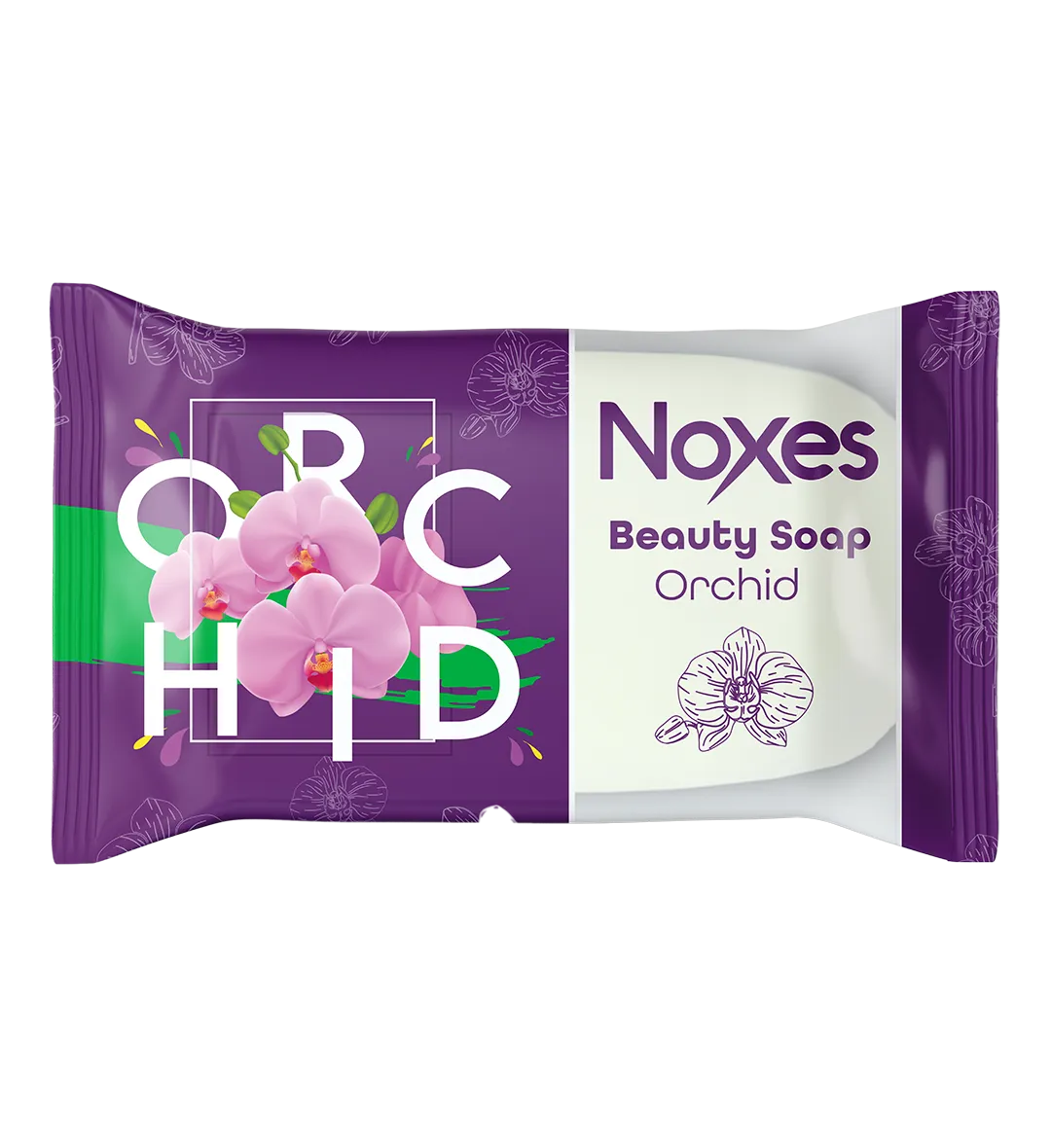 NOXES 90 GR SOAP FLOWPACK ORCHID