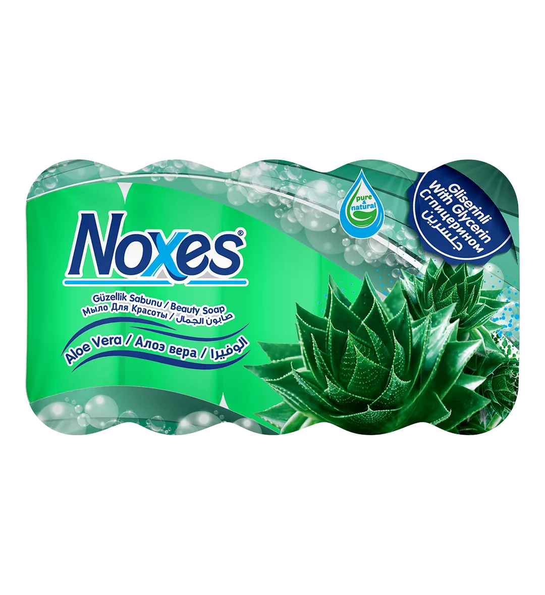 NOXES 75 GR X 4 SOAP ECOPACK ALOEVERA