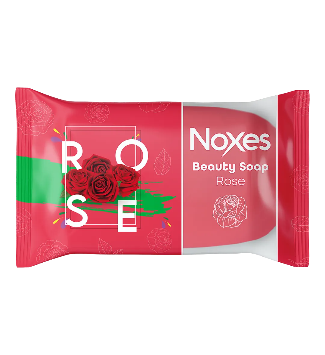 NOXES 90 GR SOAP FLOWPACK ROSE