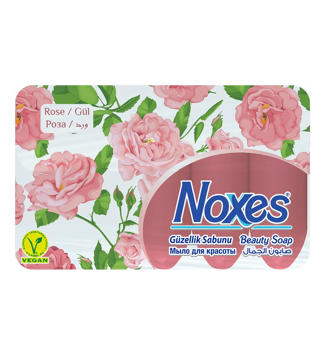NOXES 60 GR X 5 SOAP ECOPACK ROSE