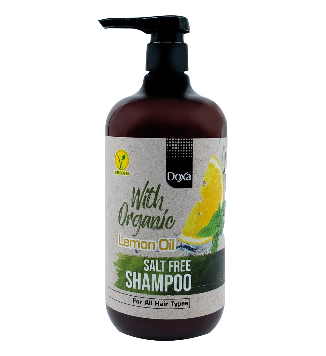 Doxa 500 Ml Salt Free Shampoo With Organic Lemon Oil - For All Hair Types